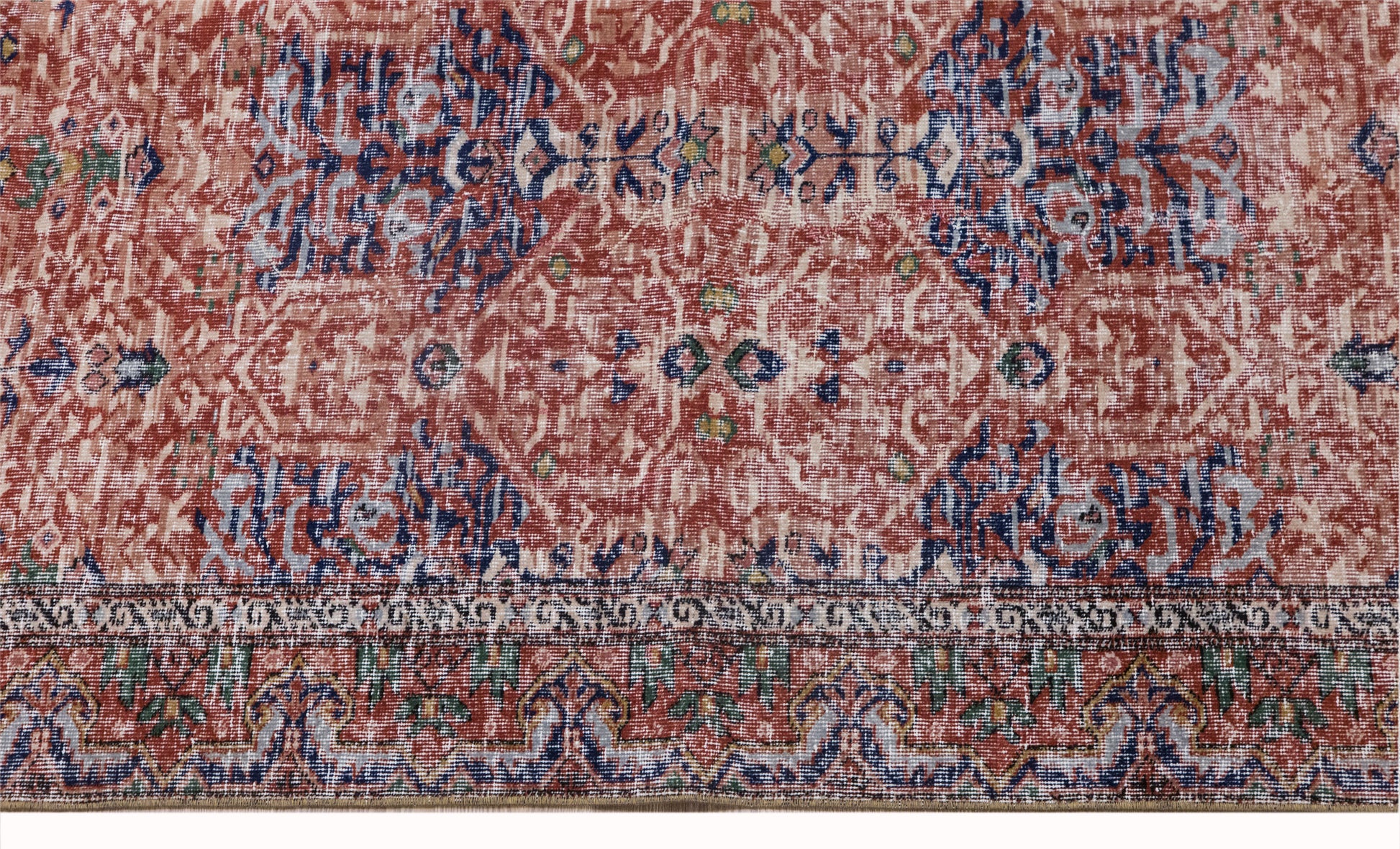 Antique Turkish Oushak Rug 182x290 cm (6'0" x 9'6")