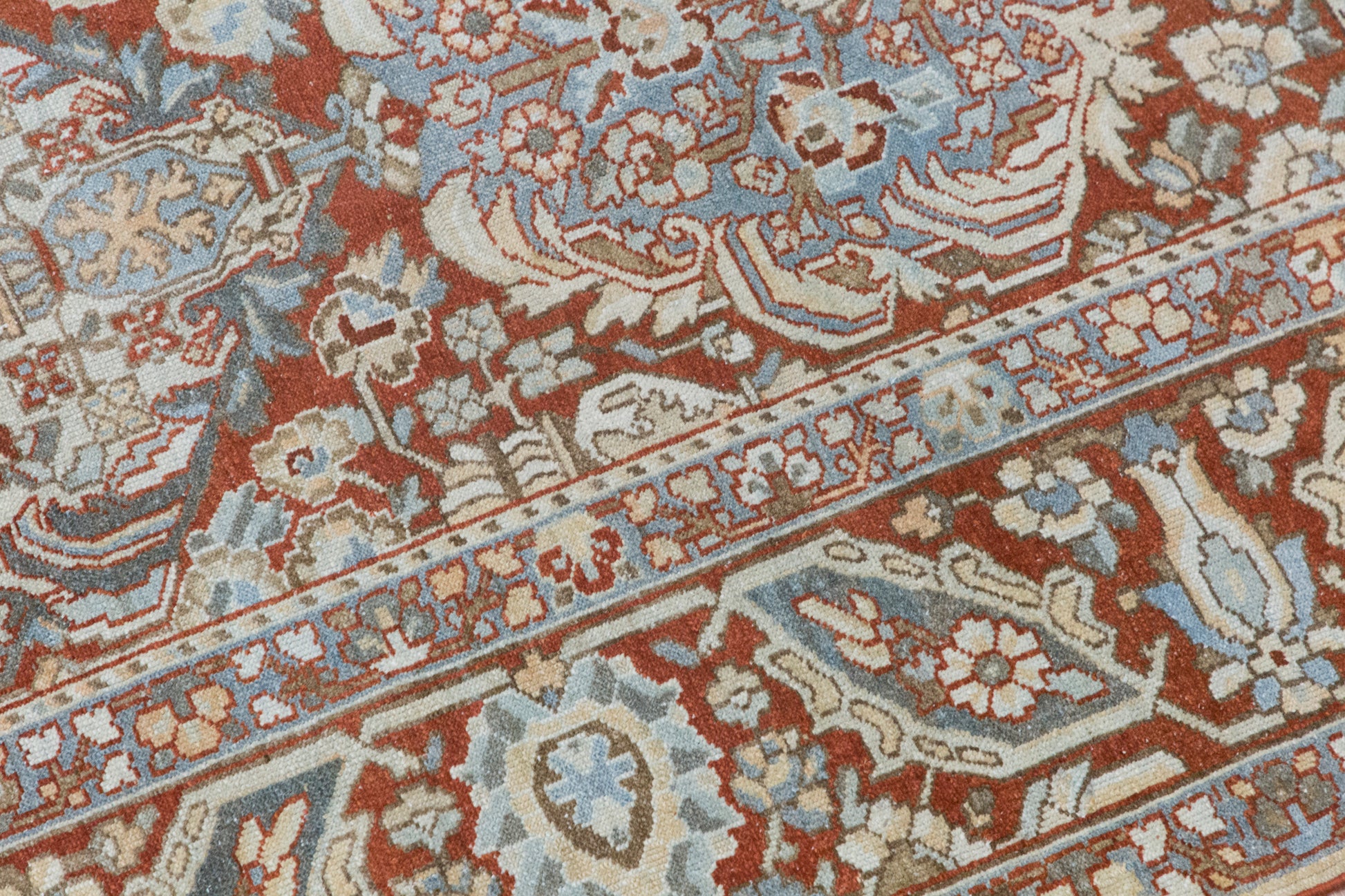 Antique Turkish Oushak Rug 327x400 cm (10'9" x 13'1")