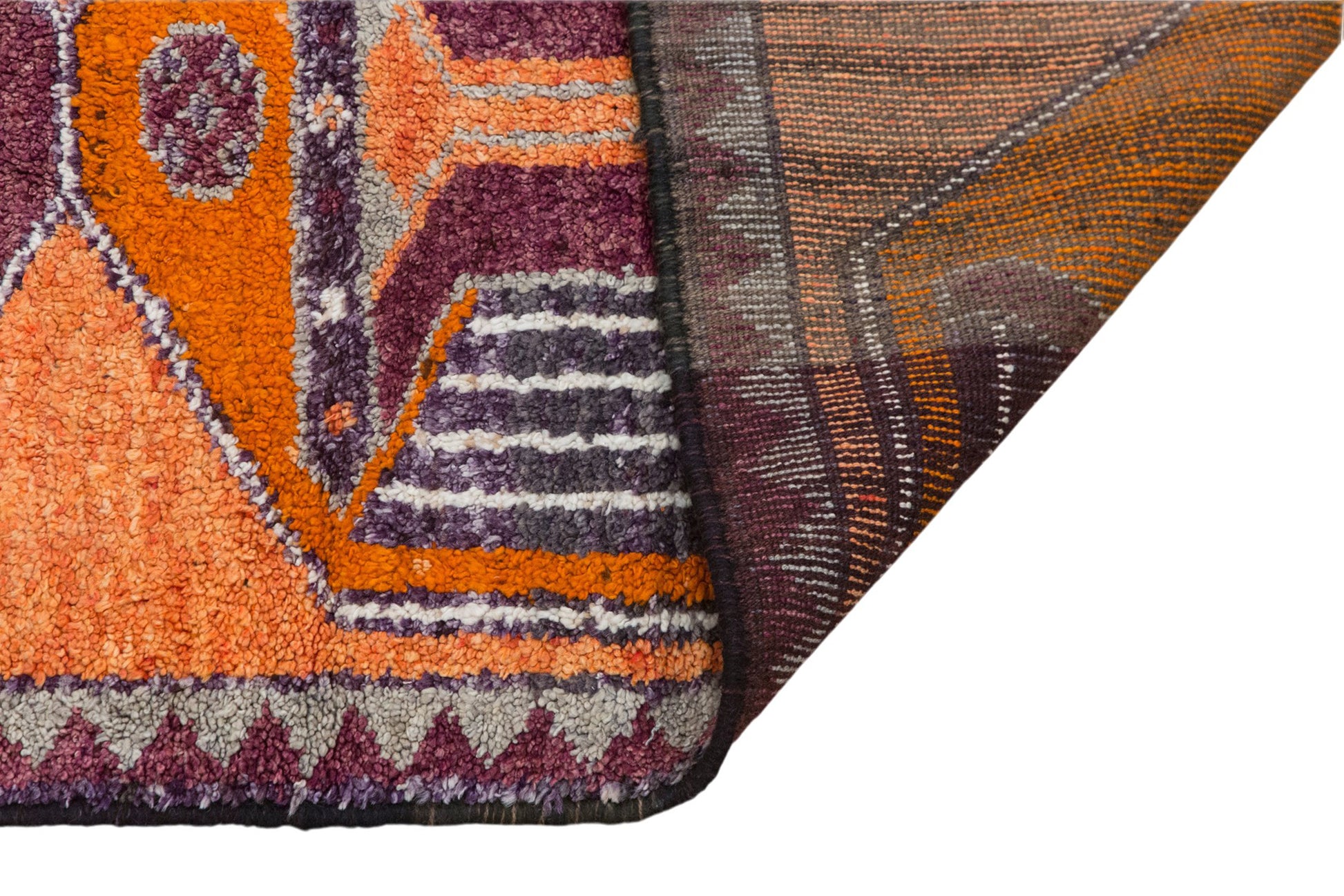 Antique Turkish Oushak Runner 100x340 cm (3'3" x 11'2")