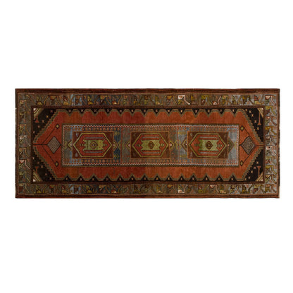 Antique Turkish Runner, 130 x 300 cm / 4.3 x 9.8 ft