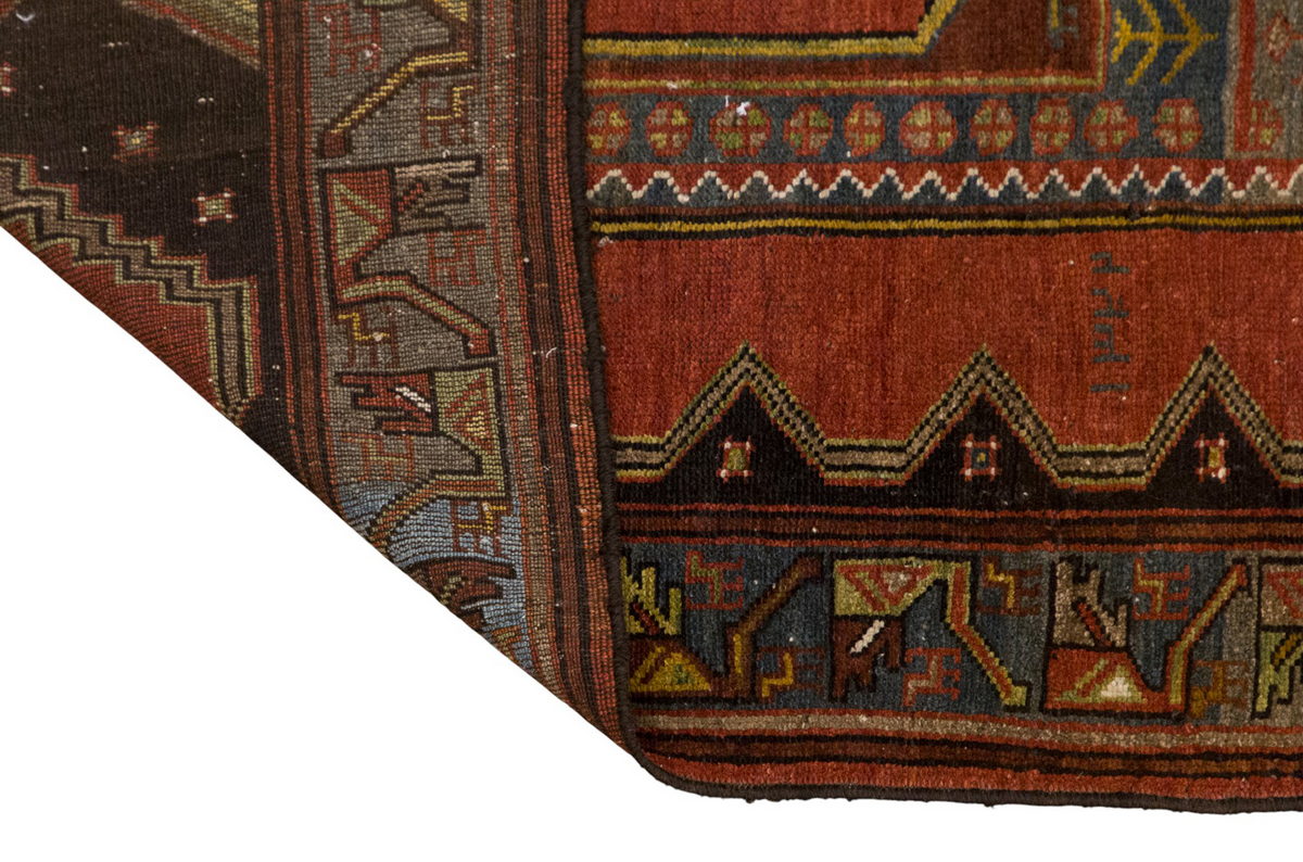 Antique Turkish Runner, 130 x 300 cm / 4.3 x 9.8 ft