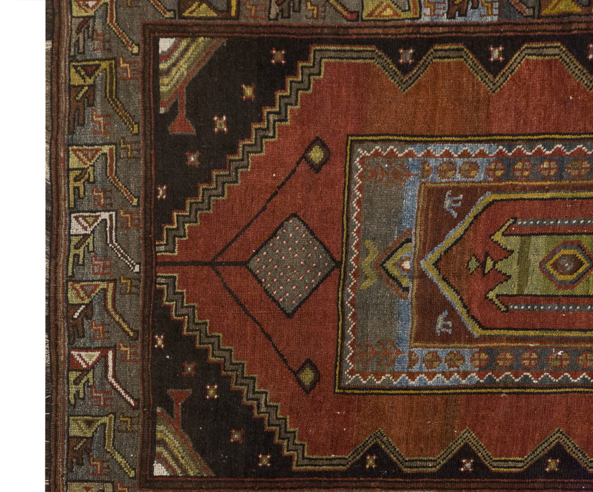 Antique Turkish Runner, 130 x 300 cm / 4.3 x 9.8 ft