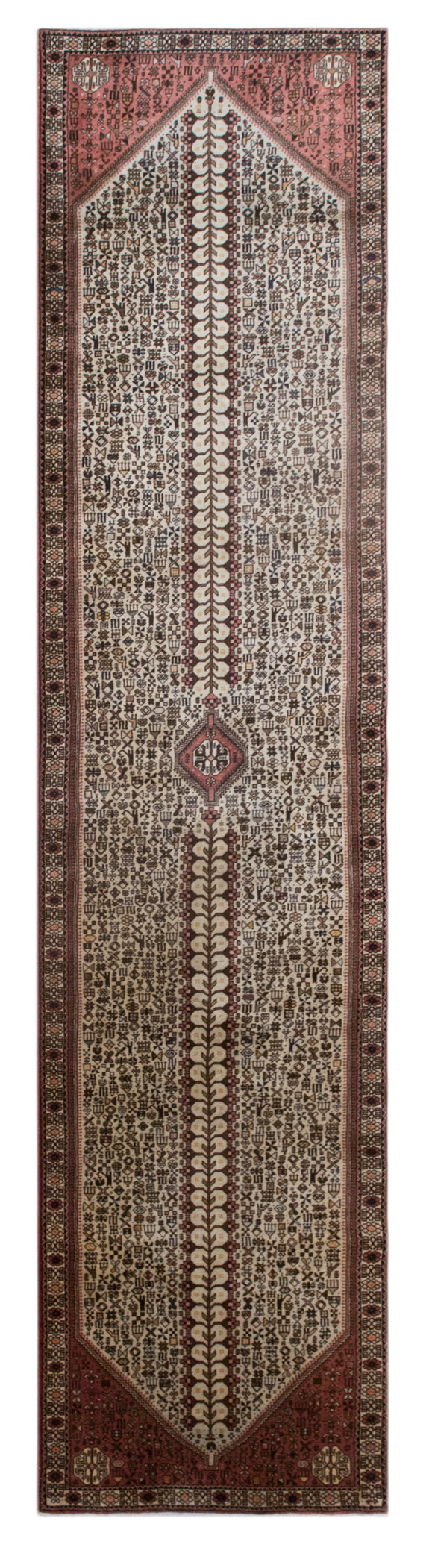 Antique Turkish Runner Rug 87 x 390 cm | 2'10" x 12'9" ft