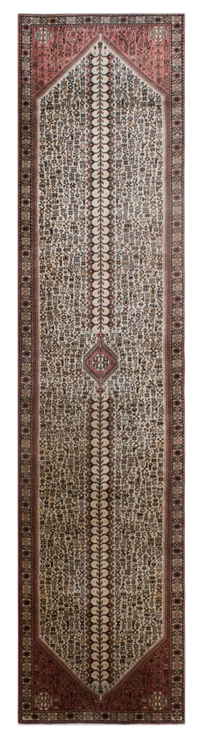 Antique Turkish Runner Rug 87 x 390 cm | 2'10" x 12'9" ft