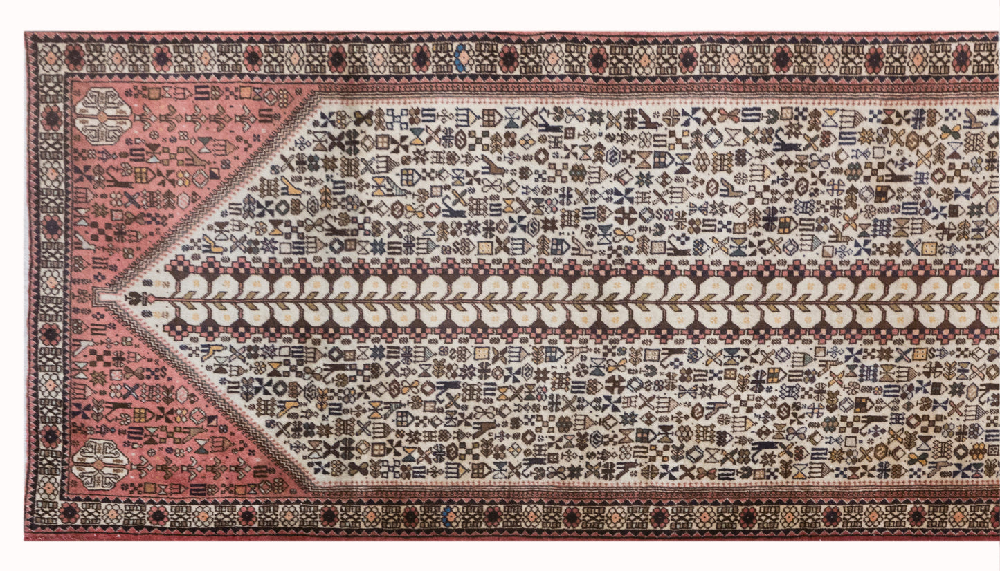 Antique Turkish Runner Rug 87 x 390 cm | 2'10" x 12'9" ft