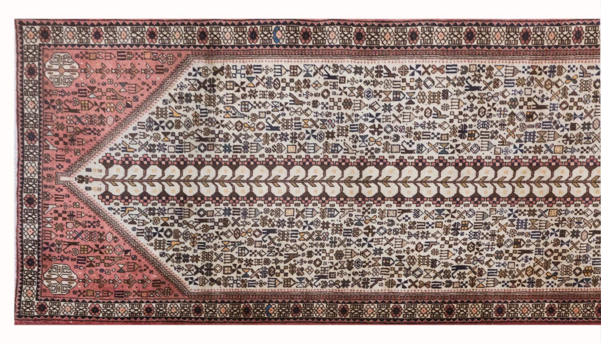 Antique Turkish Runner Rug 87 x 390 cm | 2'10" x 12'9" ft