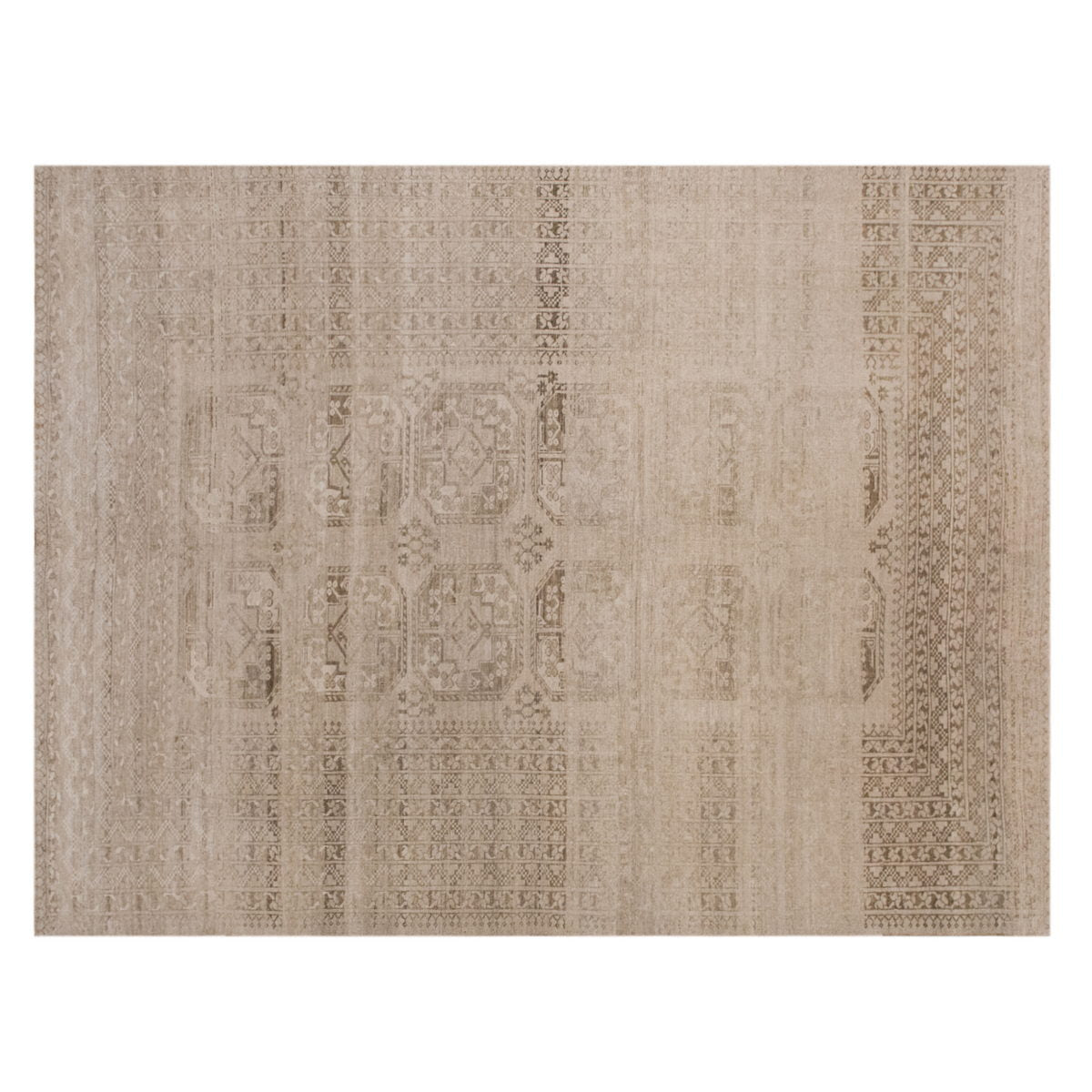 Vintage Artisan Crafted Oushak Rug – 248x310 cm / 8'2" x 10'2" feet