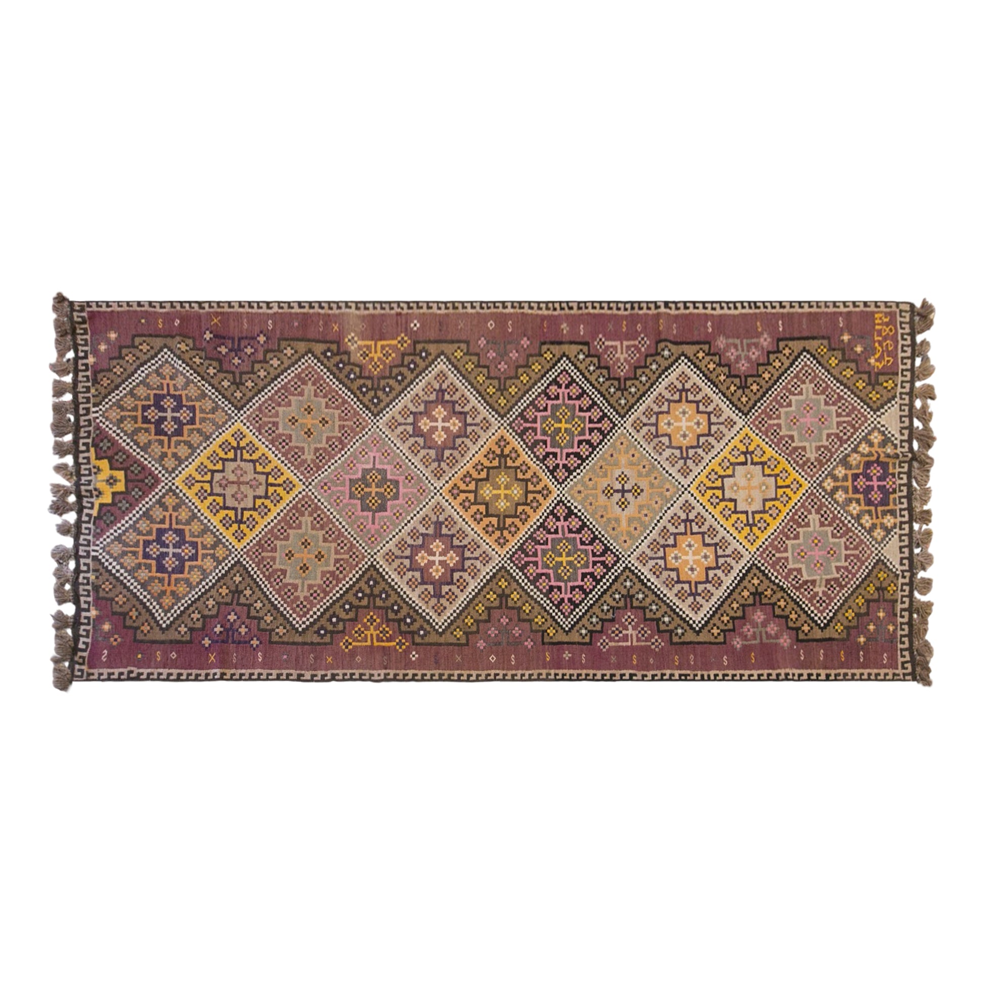Authentic Kars Kilim – 150 x 370 cm (4.9 x 12.1 ft)