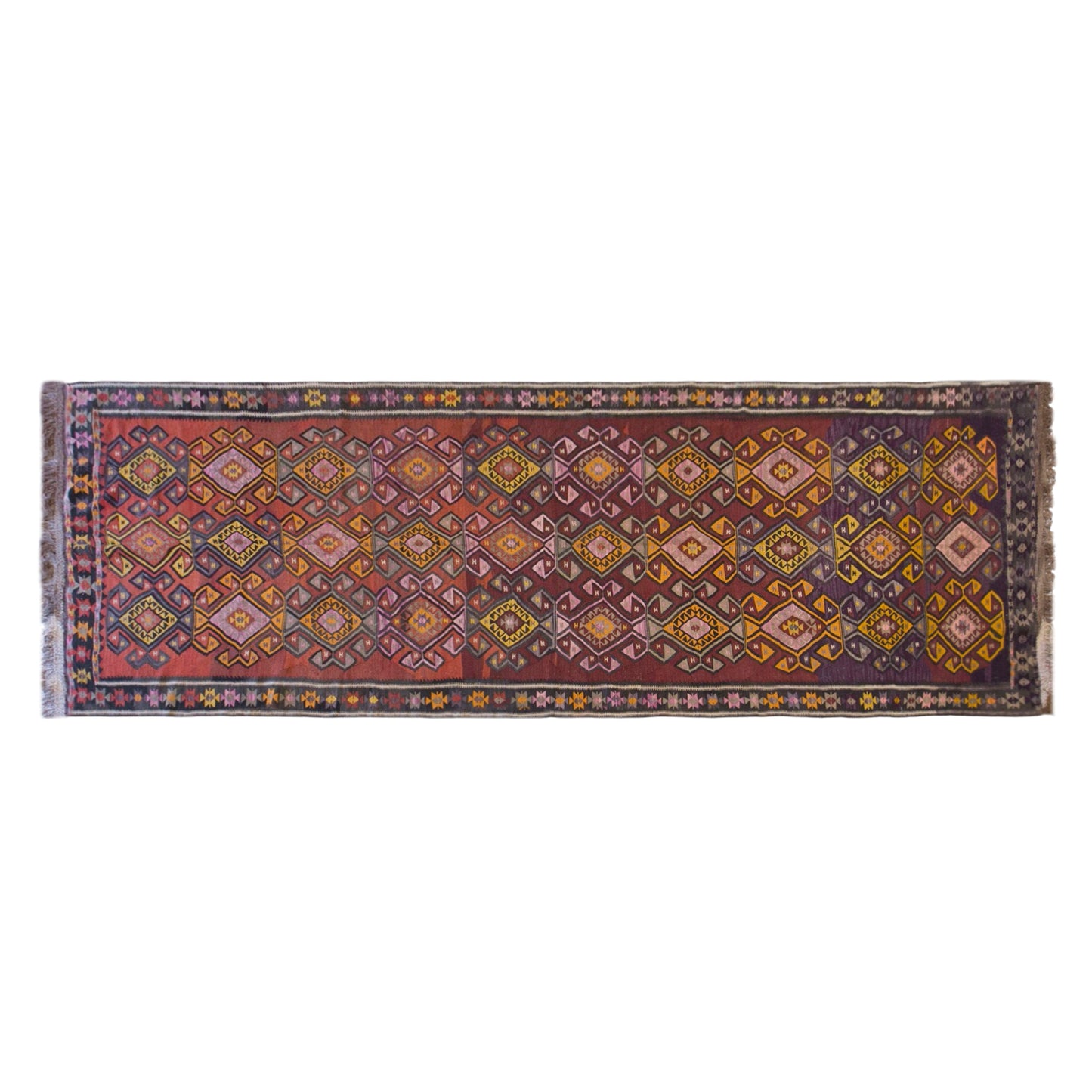 Authentic Kars Kilim – 165 x 485 cm (5.4 x 15.9 ft)