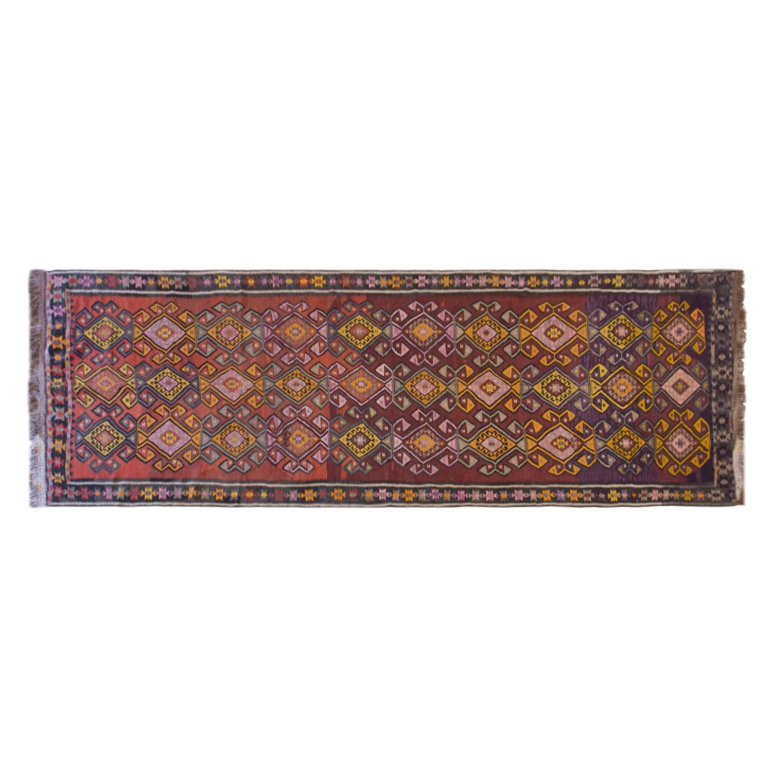 Authentic Kars Kilim – 165 x 485 cm (5.4 x 15.9 ft)