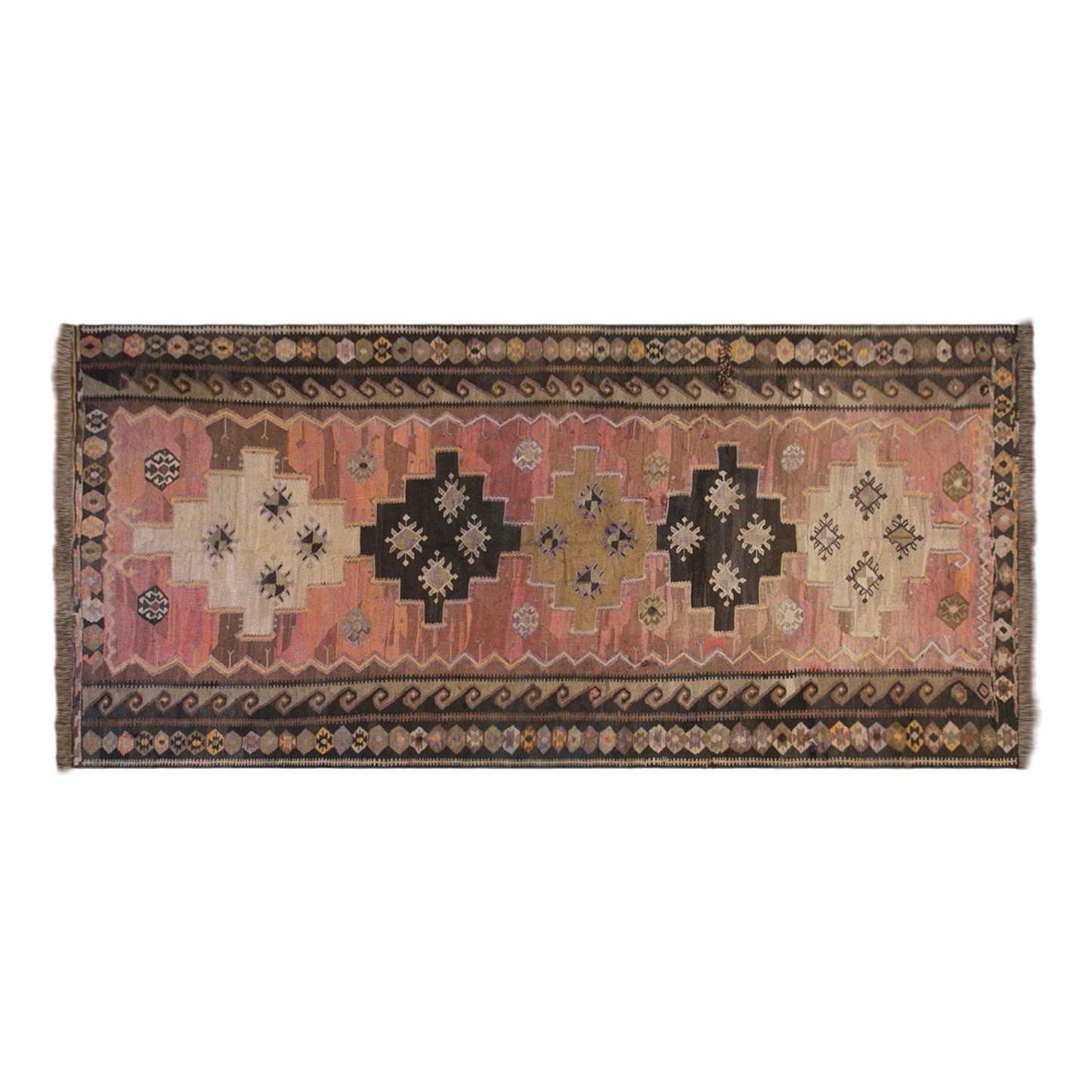 Authentic Kars Kilim – 185 x 400 cm (6.1 x 13.1 ft)