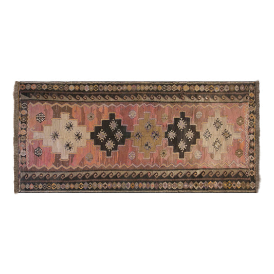 Authentic Kars Kilim – 185 x 400 cm (6.1 x 13.1 ft)