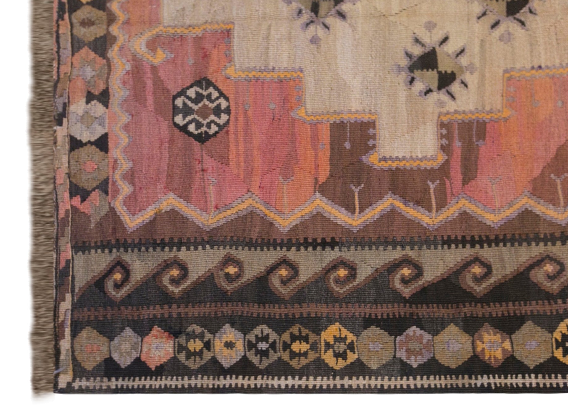 Authentic Kars Kilim – 185 x 400 cm (6.1 x 13.1 ft)