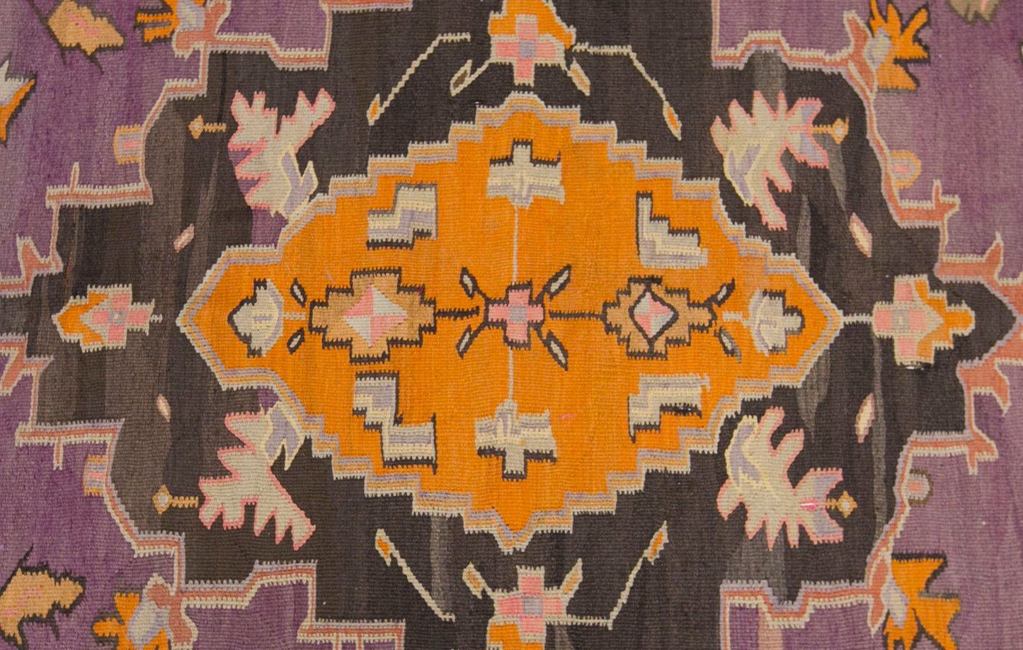 Authentic Kars Kilim – 205 x 265 cm (6.7 x 8.7 ft)