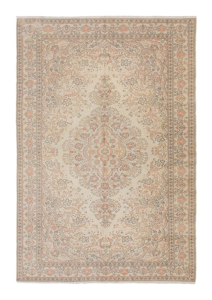 Authentic Vintage Anatolian Handwoven Wool Rug – 197x288 – 1960s