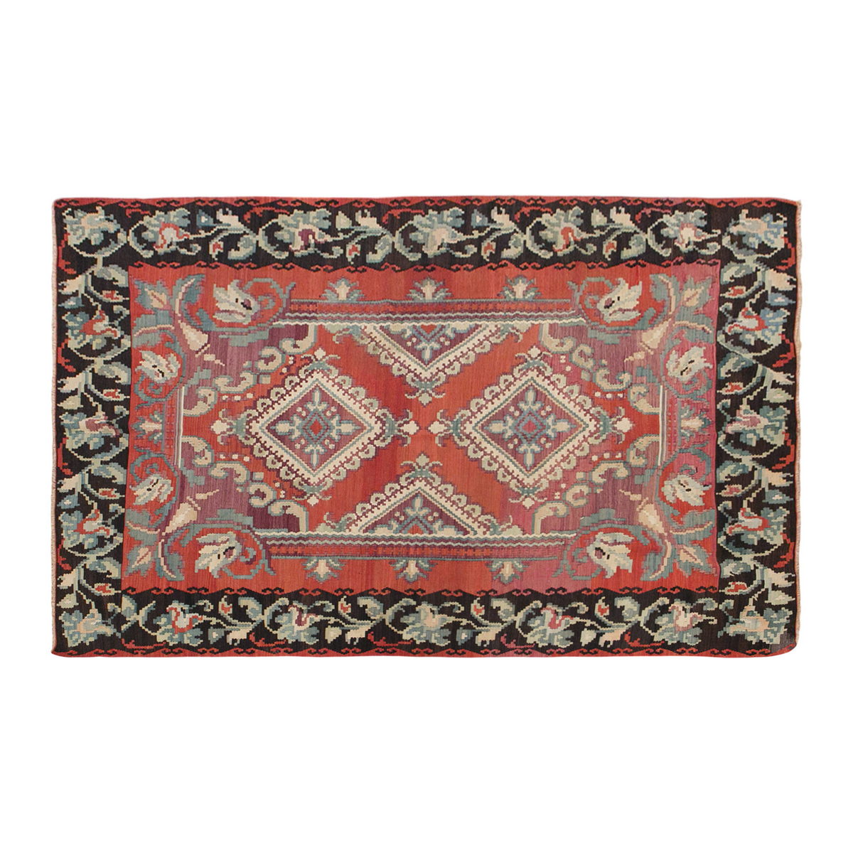 Bessarabian Sharkoy Kilim, 212 x 320 cm / 6'11 x 10'6 feet