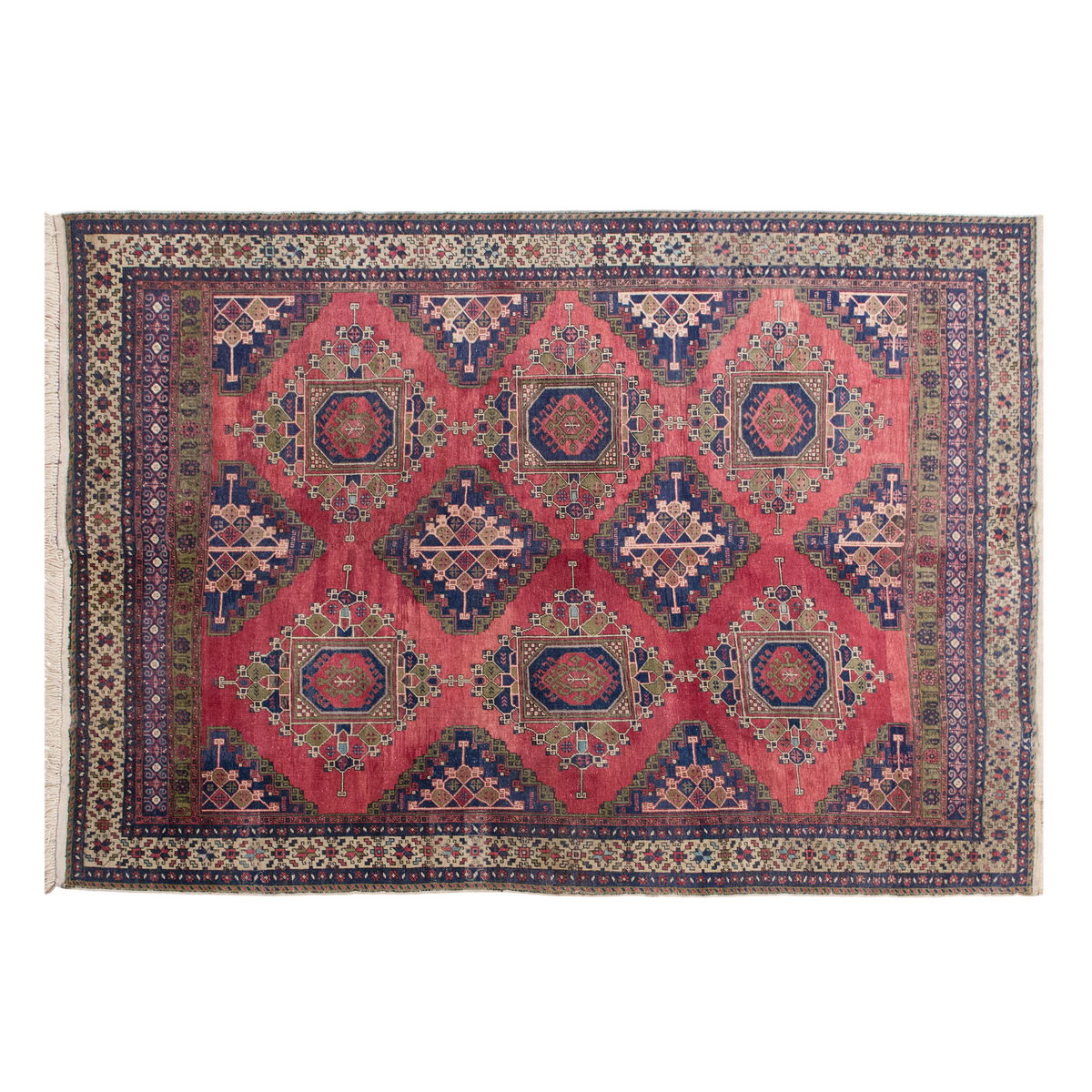 Bohemian Turkish Oushak Rug, 250x350 cm / 8.2x11.5 ft