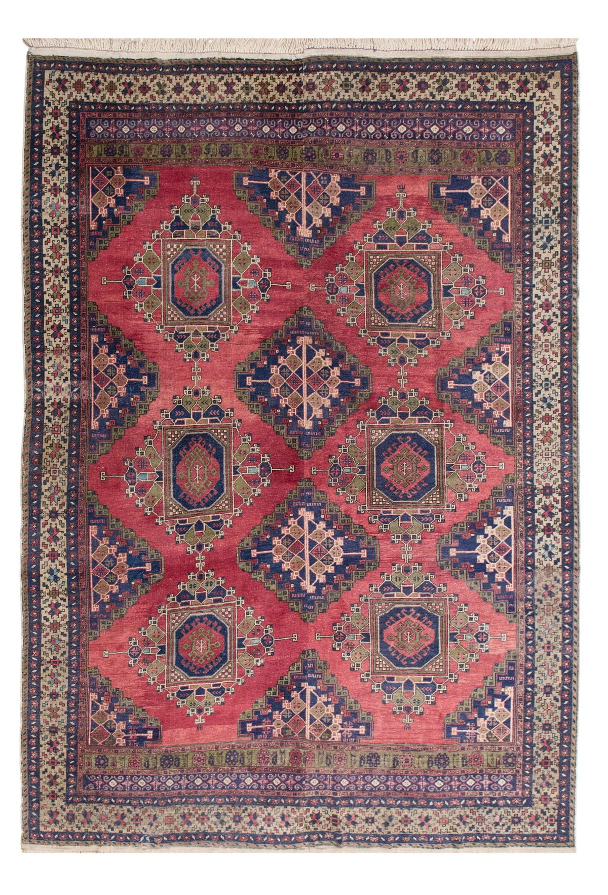 Bohemian Turkish Oushak Rug, 250x350 cm / 8.2x11.5 ft