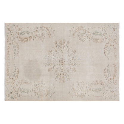Boho Vintage Wool Rug 6'0" x 10'2" | Handwoven Turkish Carpet with Rustic Anatolian Motifs