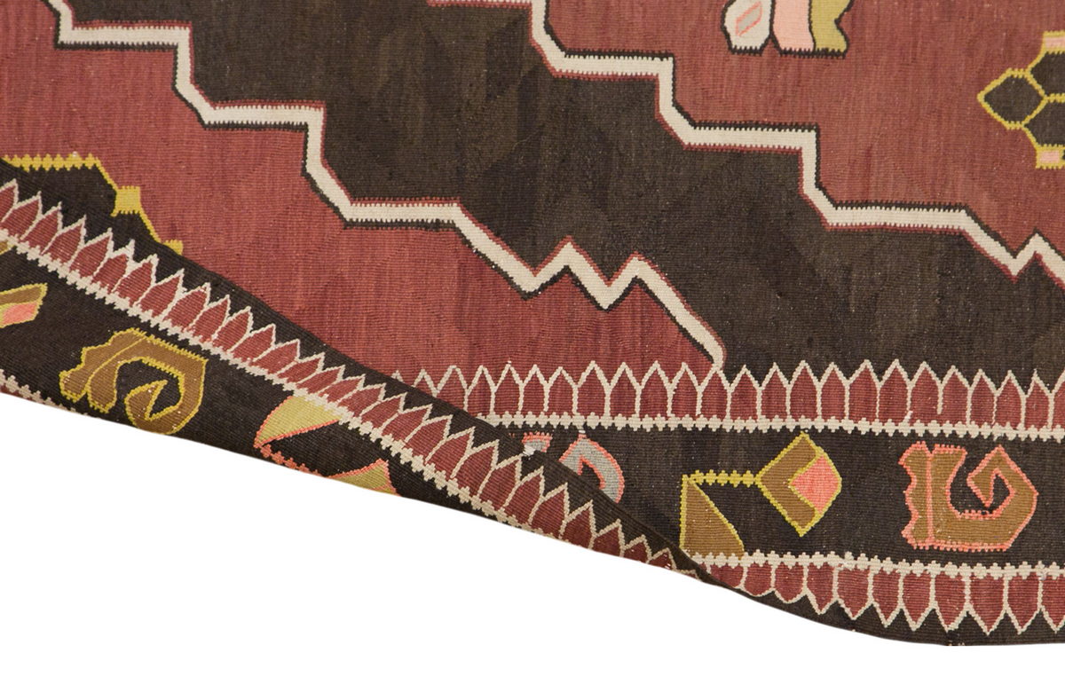 Caucasian Avar Kilim, 133 x 318 cm / 4'4 x 10'5 feet
