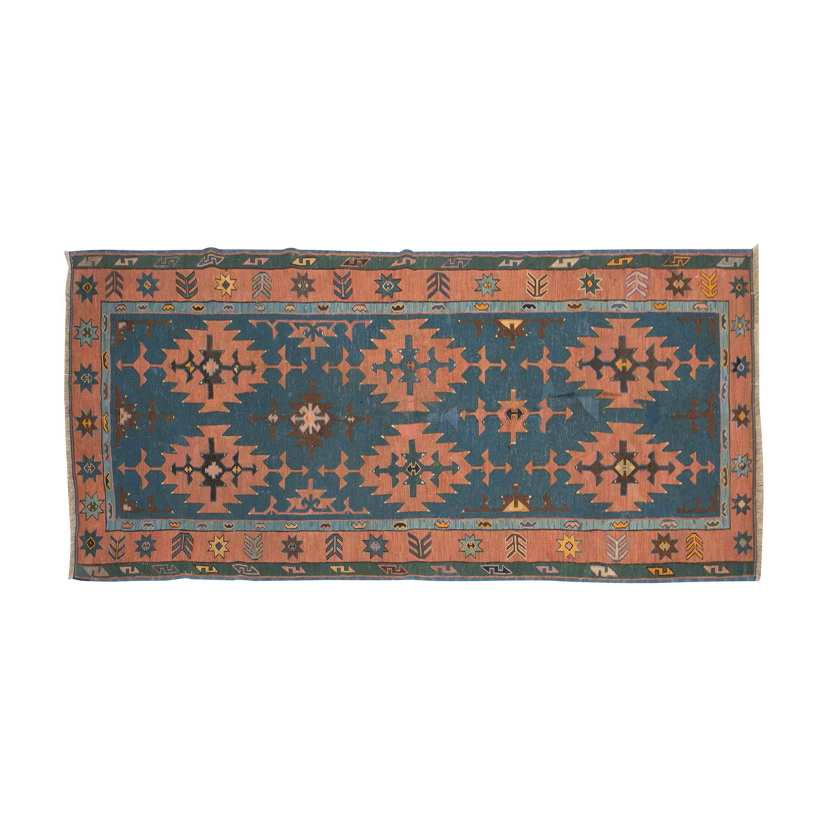 Caucasian Avar Kilim, 151 x 285 cm / 5 x 9'4 feet