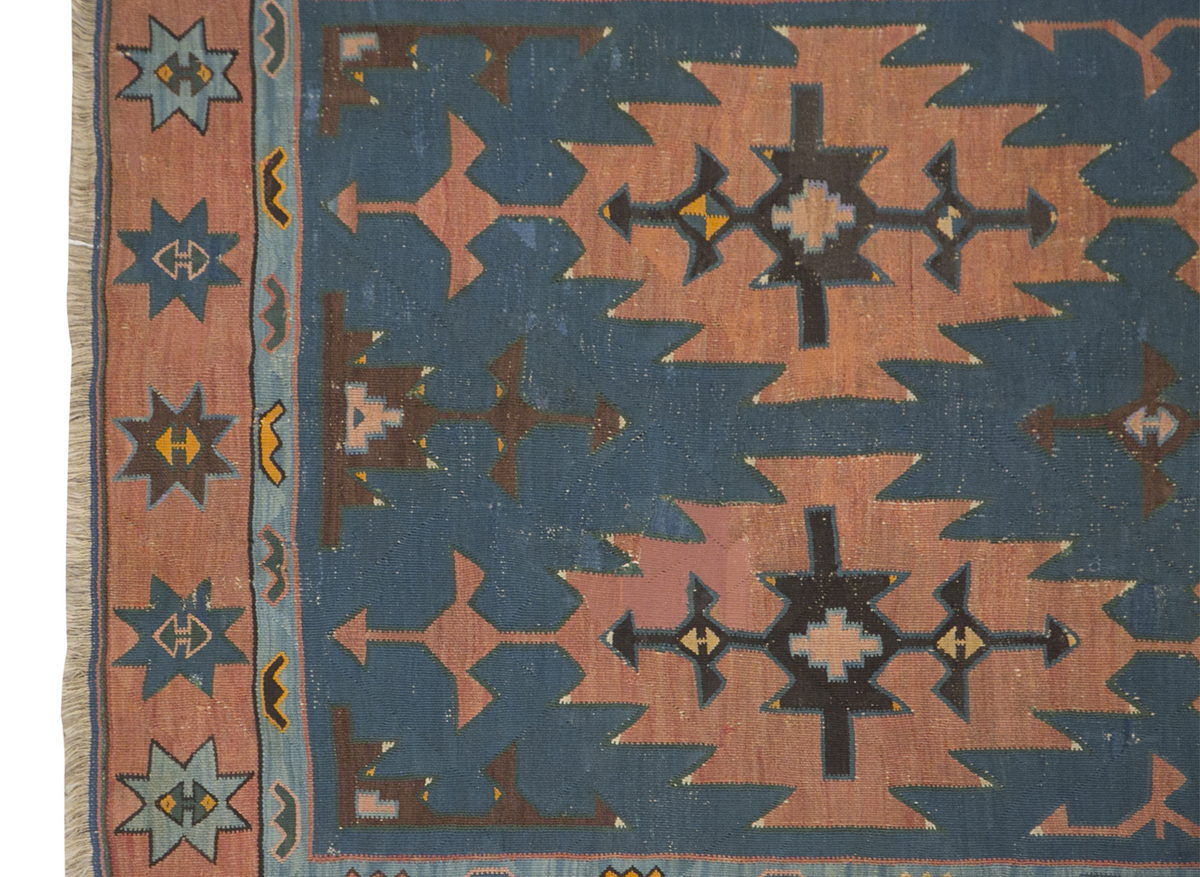 Caucasian Avar Kilim, 151 x 285 cm / 5 x 9'4 feet