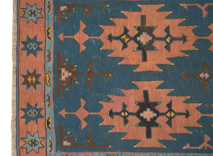 Caucasian Avar Kilim, 151 x 285 cm / 5 x 9'4 feet