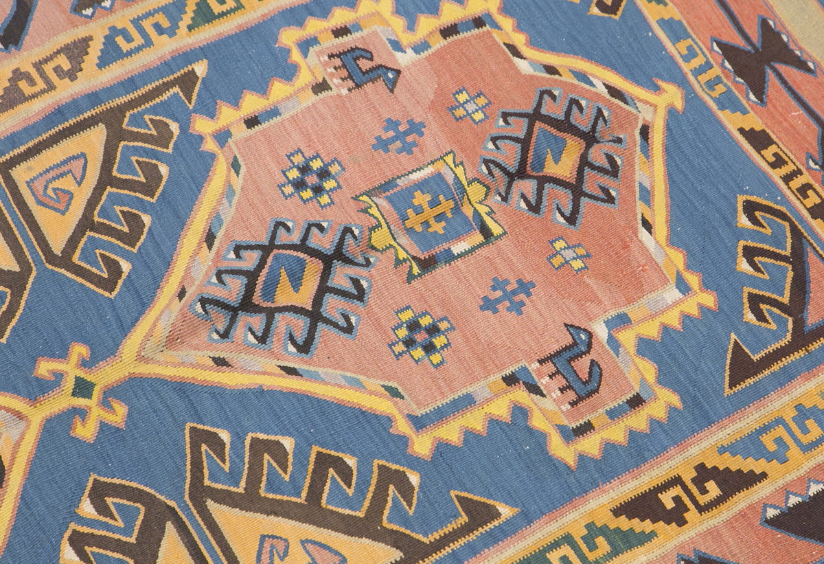 Caucasian Avar Kilim, 166 x 310 cm / 5'5 x 10'2 feet