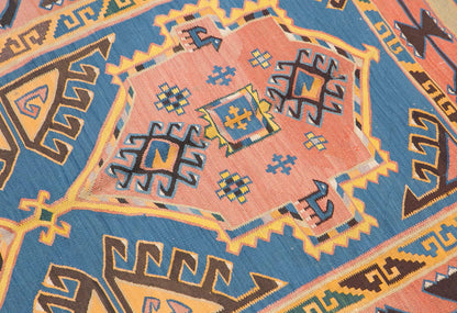 Caucasian Avar Kilim, 166 x 310 cm / 5'5 x 10'2 feet