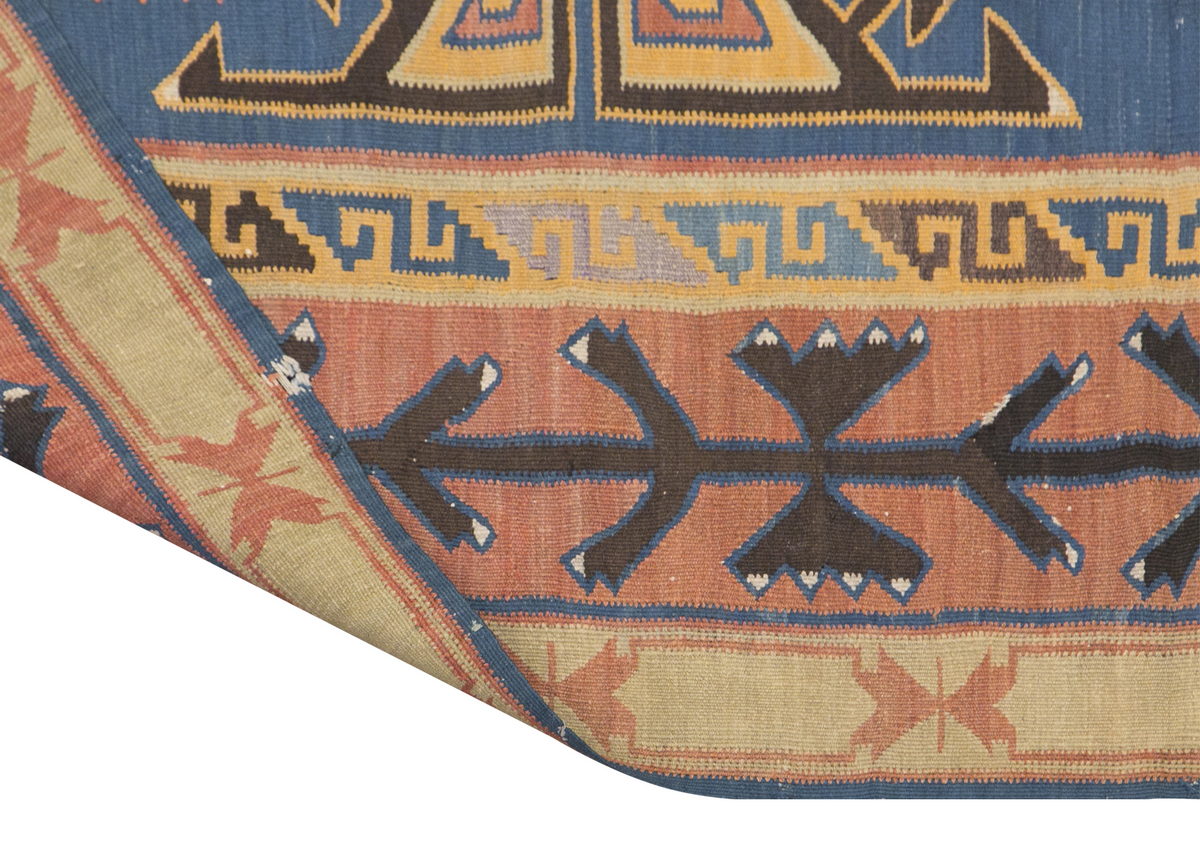 Caucasian Avar Kilim, 166 x 310 cm / 5'5 x 10'2 feet