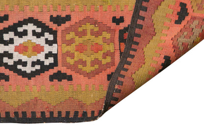 Caucasian Azerbaijan Kilim, 225 x 402 cm / 7'5 x 13'2 feet