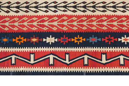 Caucasian Azerbaijan Kilim, Tree of Life Design Kilim, 162 x 340 cm / 5'4 x 11'2 feet