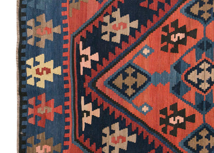Caucasian Azerbaijan Kilim Runner, 177 x 520 cm / 6 x 17 feet