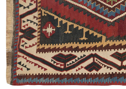 Caucasian Azerbaijan Şahnazar Kilim, 168 x 302 / 5'6 x 10 feet