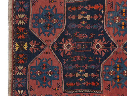 Caucasian Dağıstan Dum Kilim, 153 x 270 cm / 5 x 9 feet