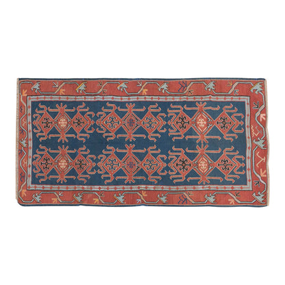 Caucasian Dağıstan Kilim, 142 x 300 cm / 4'8 x 10 feet