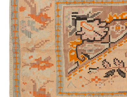 Caucasian Karabağ Kilim, 148 x 236 cm  / 5 x 7'9 feet