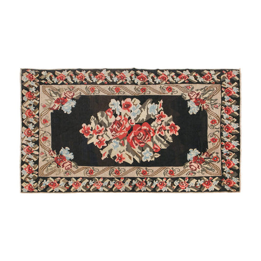 Caucasian Karabağ Kilim, 176 x 285 cm / 5'9 x 9'4 feet