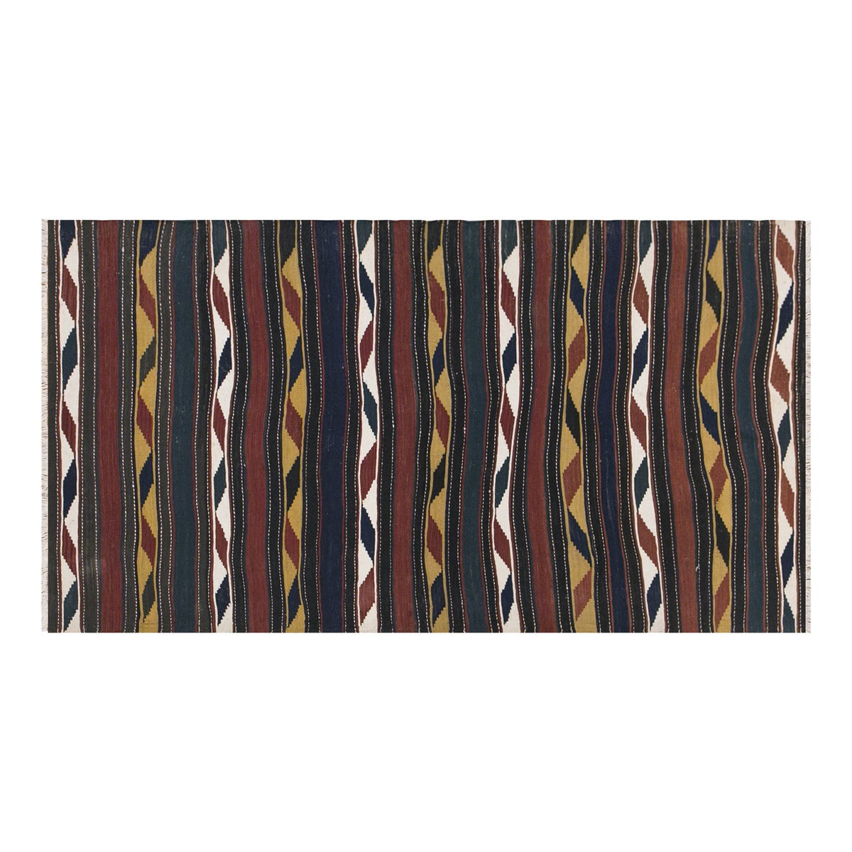 Caucasian Kilim, 104 x 196 cm / 3'5 x 6'5 feet