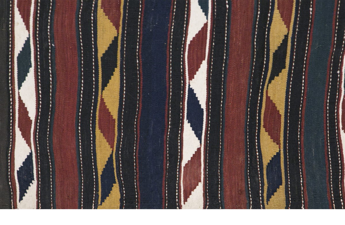 Caucasian Kilim, 104 x 196 cm / 3'5 x 6'5 feet