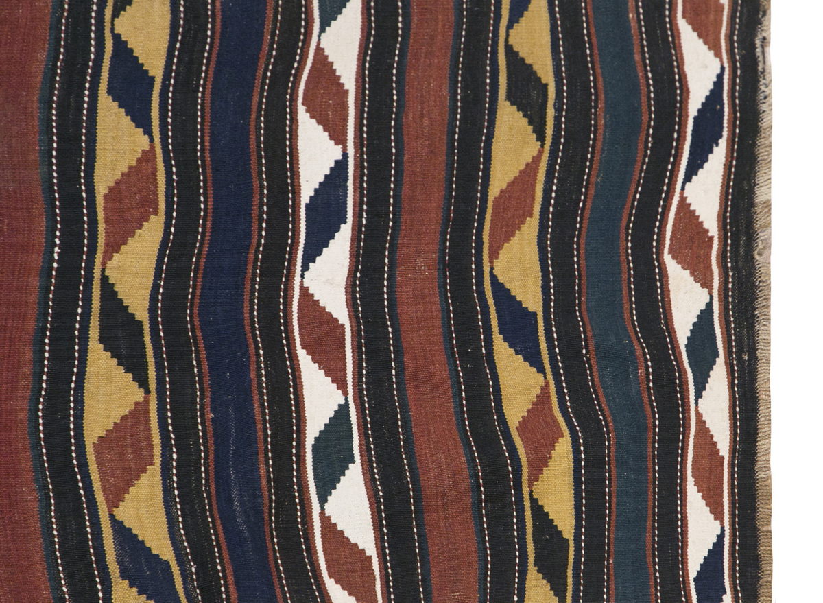 Caucasian Kilim, 104 x 196 cm / 3'5 x 6'5 feet