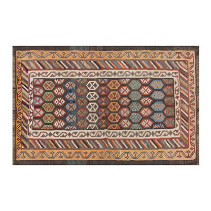 Caucasian Kilim, 138 x 195 cm / 4'6 x 6'5 feet