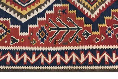 Caucasian Kilim, 166 x 285 cm / 5'5 x 9'4 feet