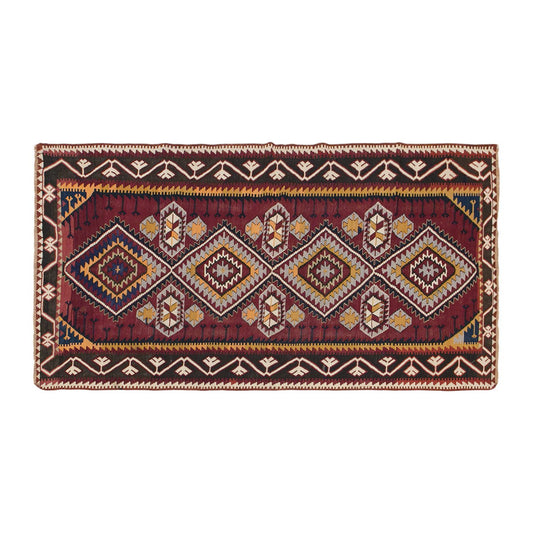 Caucasian Kilim, 90 Years Old, 162 x 265 cm / 5'4 x 8'8 feet