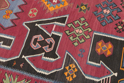 Caucasian Şahnazar Tribe Kilim, 184 x 320 cm / 6 x 10'6 feet