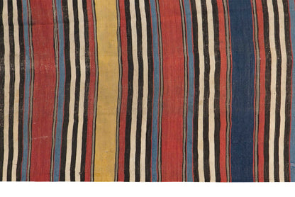 Caucasian Stipe Kilim, 133 x 190 cm / 4'4 x 6'3 feet