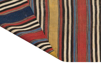 Caucasian Stipe Kilim, 133 x 190 cm / 4'4 x 6'3 feet