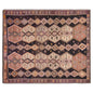 Caucasian tribal kilim, 10x11 ft kilim, 317x350 cm