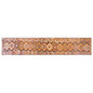 Caucasian tribal kilim, 3.7 x 23.6 ft kilim, 110 x 718 cm