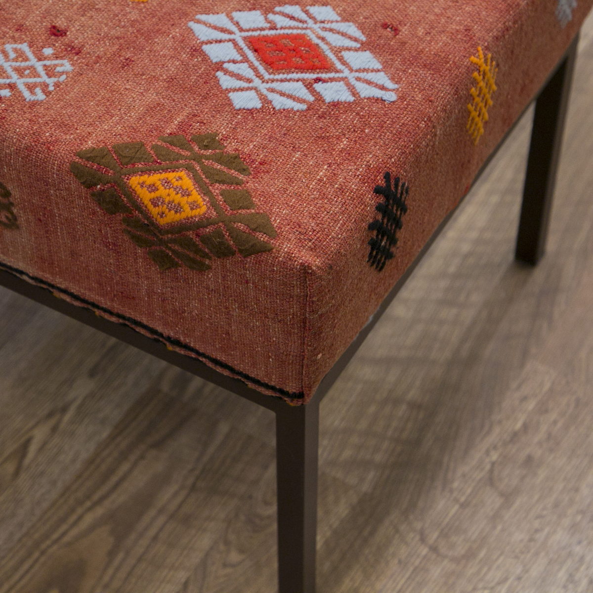Decorative Ottoman Bench 20x24x19